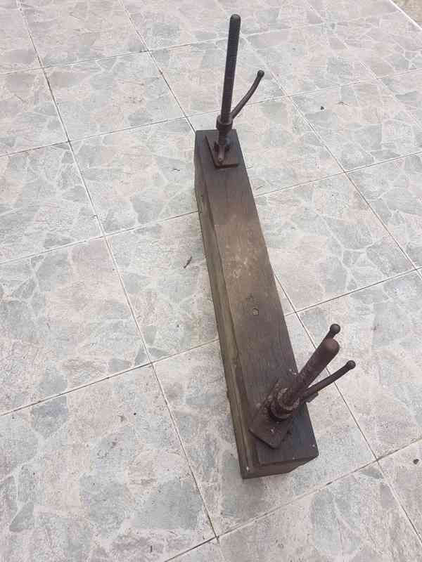 Ruční lis z masivního dřeva - foto 4