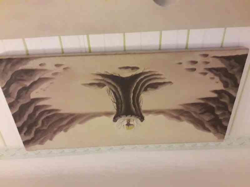 VELKÝ ORIGINÁLNÍ OBRAZ NA PLÁTNĚ – ATMOSFÉRICKÁ KRAJINA  - foto 3