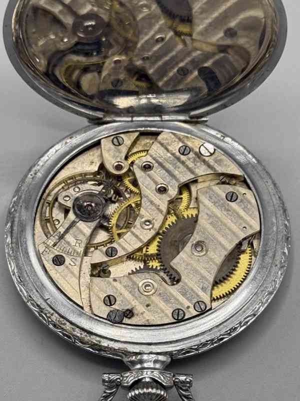 Pánské pěkné kapesní hodinky CHRONOMETRE MONTANUS - foto 4