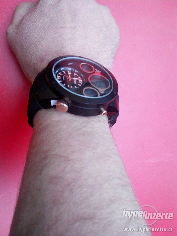 Velké pánské  hodinky Giovani, pásek silikon - foto 5