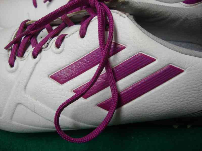 Dámské boty na golf Adidas Adizero bílo-fialové vel.42 pěkné - foto 10