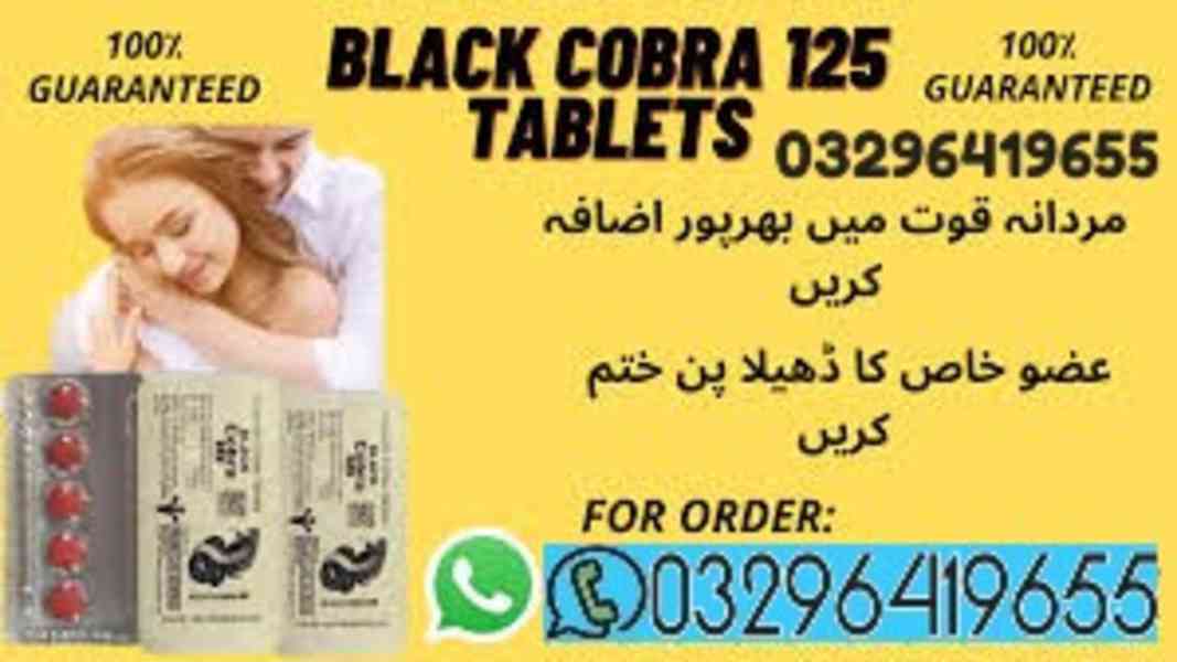 Black Cobra 125MG Tablets Same Day Delivery in Gujranwala *&
