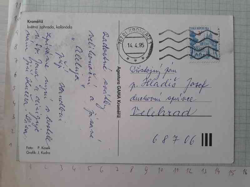 Kroměříž - Květná zahrada, velikonoční pozdrav, koledníci  - foto 2