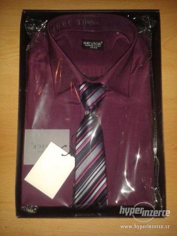 Chlapecký oblek + košile, vesta, kravata - foto 5