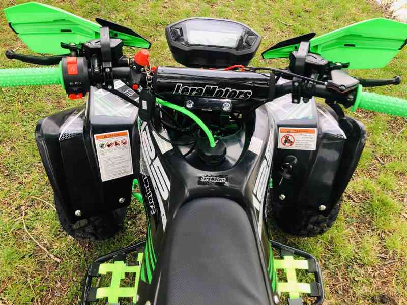 Čtyřkolka Raptor 125ccm, černo-zelená - foto 5