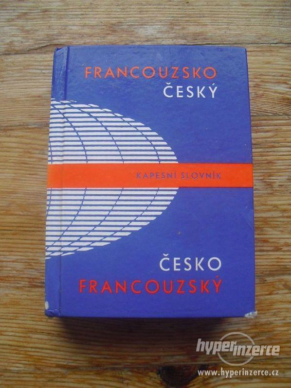 Francouzko-český, česko-francouzský slovník kapesní - foto 1