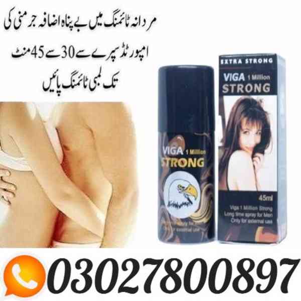 Viga 1 Million Strong Delay Spray in Karachi | 0302-7800897 