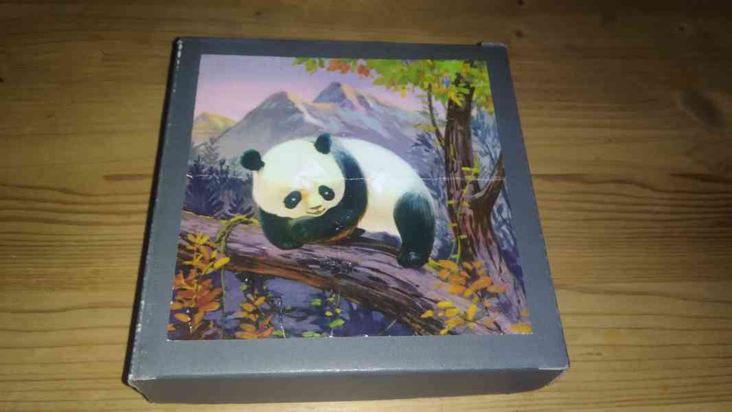 Retro kostky Panda - foto 1