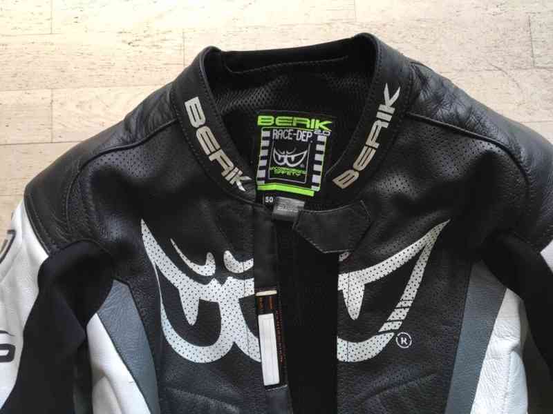Kožená 1 - dílná kombinéza Berik Race-Dep 2.0  - foto 7