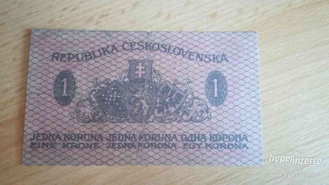 Kopie vzácných 1 republikových bankovek -- Mucha -- - foto 1