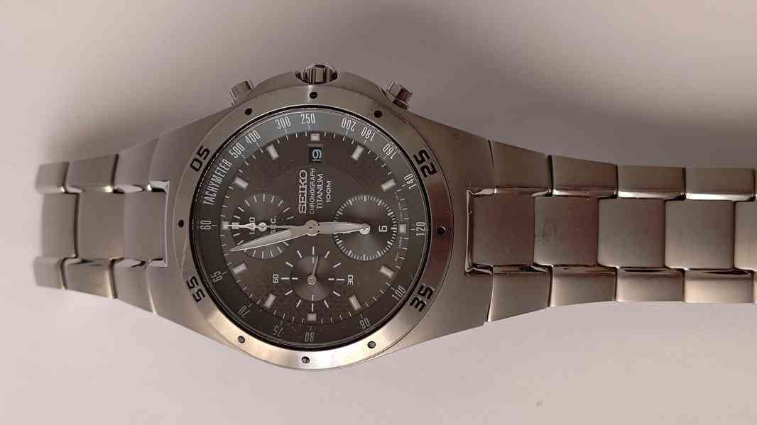 Pánské hodinky SEIKO chronograf  - foto 3