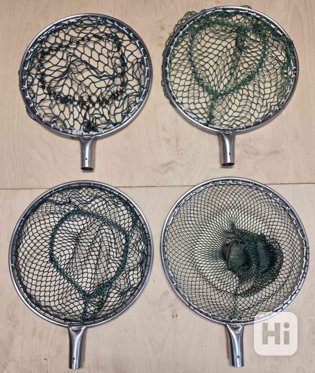 Kulatý rybářský keser, sak, podběrák, výlov, rybník - foto 1