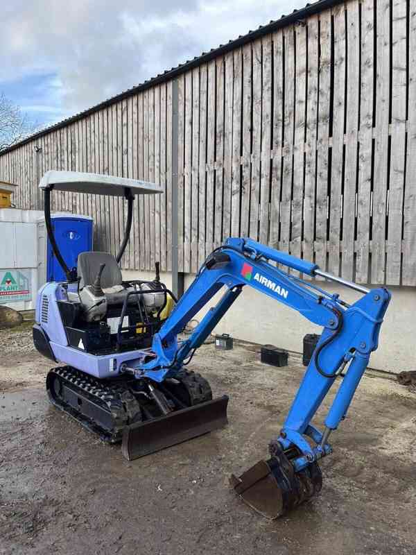 Minirypadlo Hitachi ex15 airman - foto 4