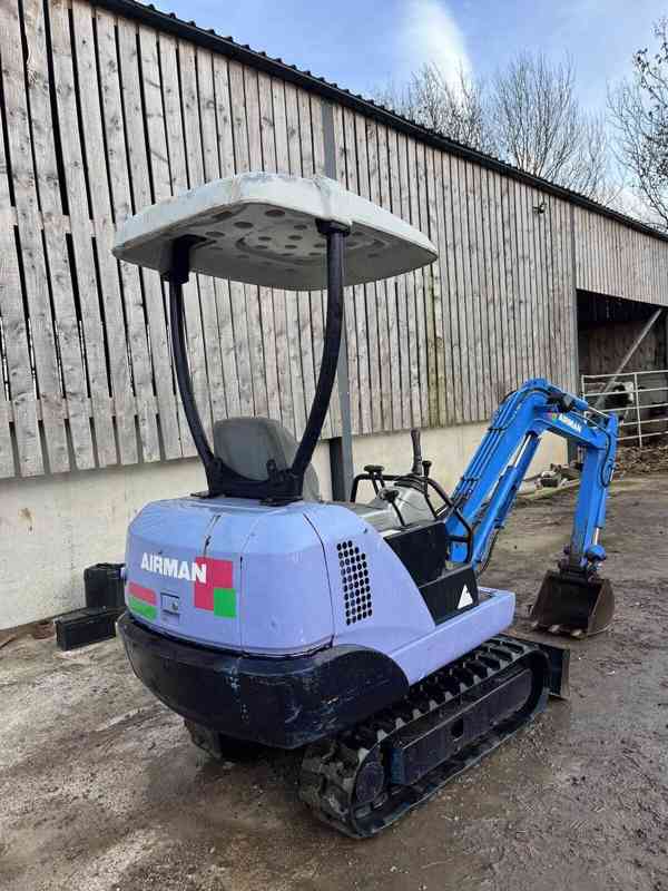 Minirypadlo Hitachi ex15 airman - foto 2