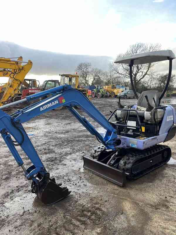 Minirypadlo Hitachi ex15 airman - foto 3
