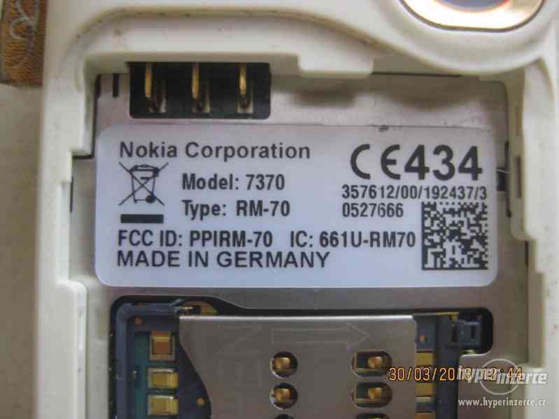 Nokia 7370 - plně funkční mobilní telefony z r.2005 - foto 29
