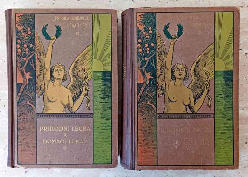 Starožitné knihy Přírodní léčba a domácí lékař z roku 1923 - foto 2