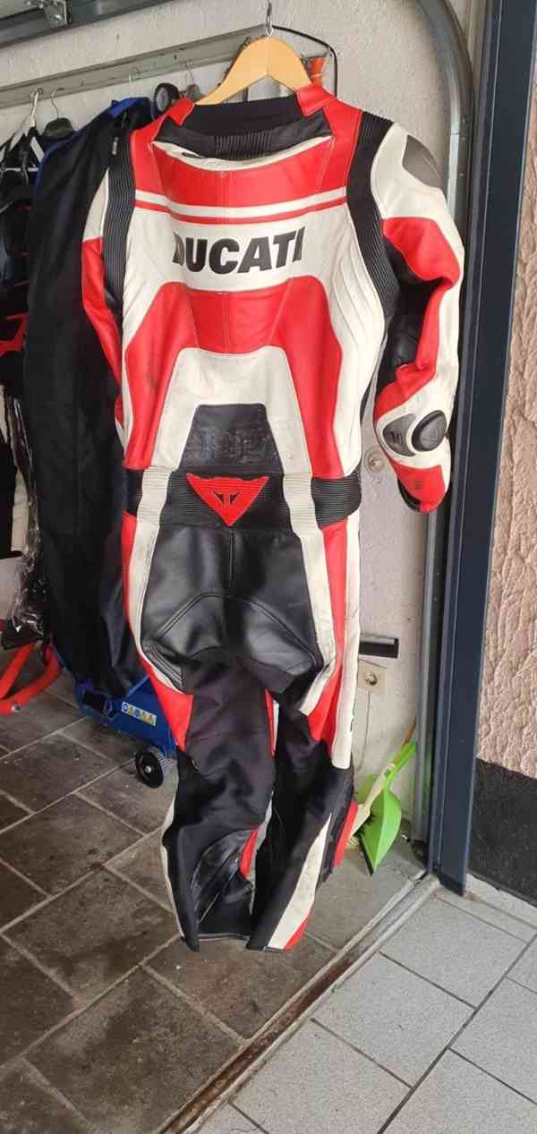 Kožená 1 - dílná kombinéza Dainese Corse - foto 2