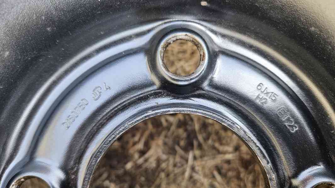 Peugeot Citroen zimní kola 185/65R15 disky 6Jx15 4x108 ET23 - foto 5