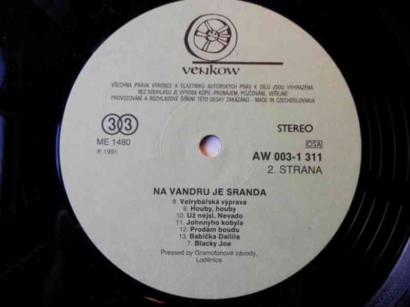 Štěchovický Trampgrass – Na vandru je sranda  (LP) - foto 4