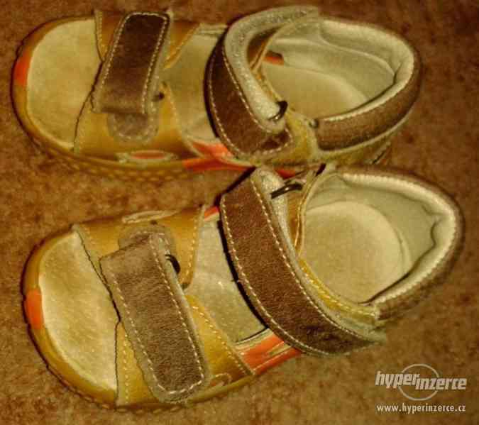 sandály kožené KTR vel.21 - foto 2