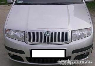 Tuning mrizky maska Skoda Fabia 1 I 99-07 CHROM NOVE - foto 1