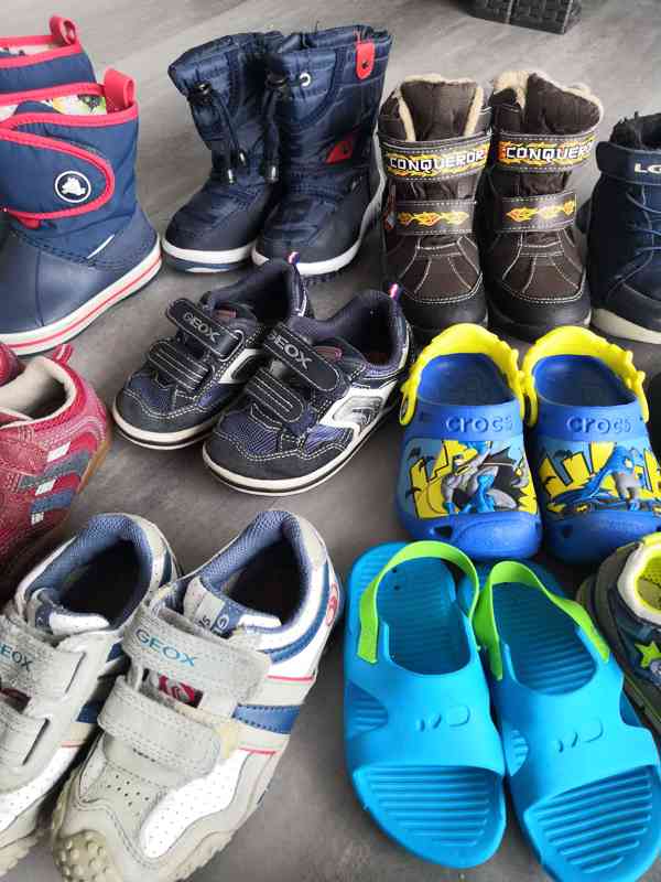 Dětské boty vel. 22-26 ( 18 párů)  - foto 7