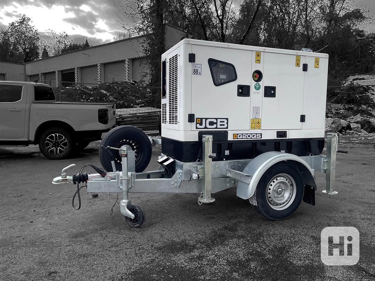 Elektrocentrála JCB 20 kVA - půjčovna - foto 1