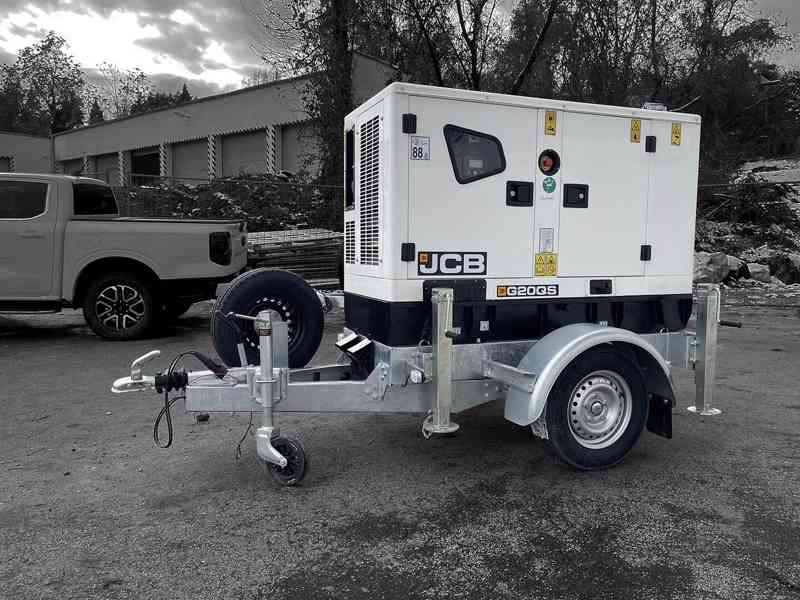 Elektrocentrála JCB 20 kVA - půjčovna - foto 1