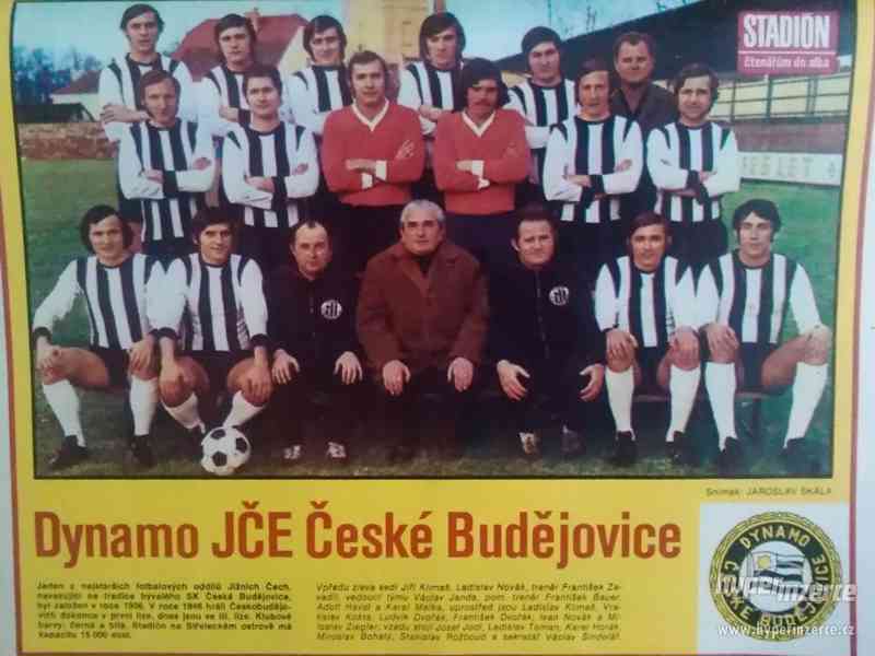 Dynamo JCE České Budějovice - fotbal - 1975 - foto 1