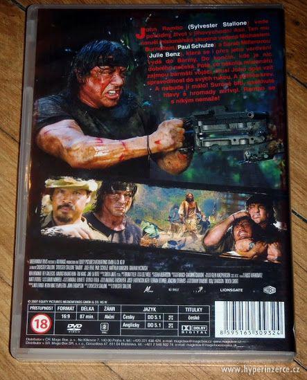 DVD jako nové Rambo: Do pekla a zpět Rambo IV. Akční / Thril - foto 2