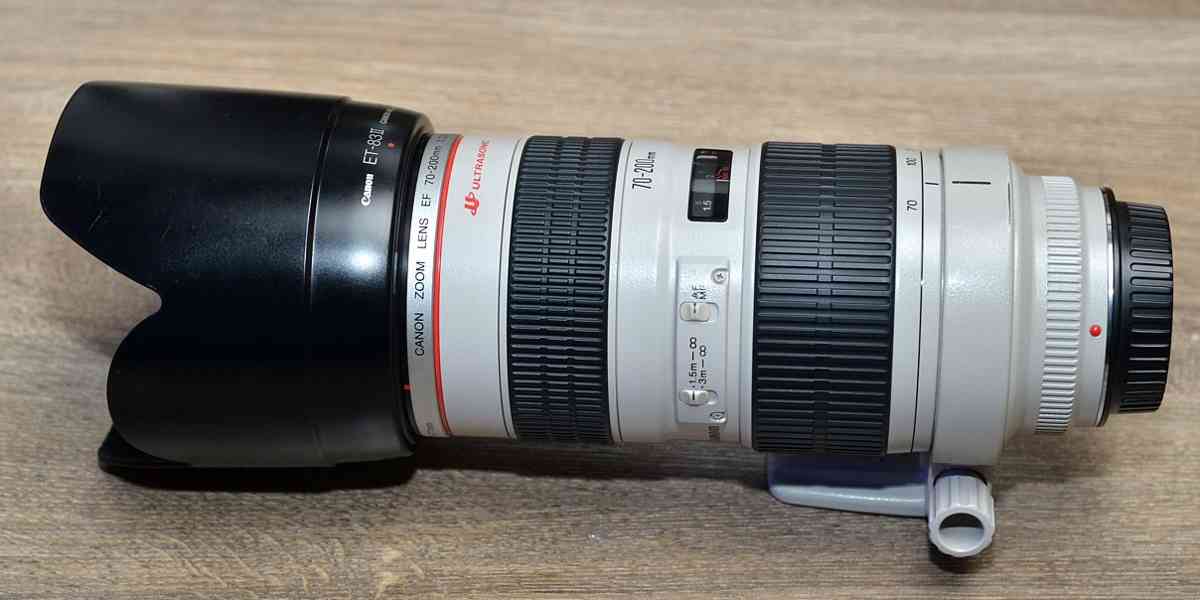 Canon EF 70-200mm f/2.8 L USM F.F. Tele-zoom  - foto 8