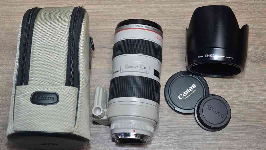 Canon EF 70-200mm f/2.8 L USM F.F. Tele-zoom  - foto 3