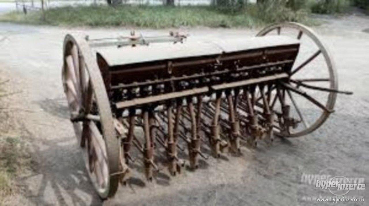 Prodám secí stroj za koně - foto 1