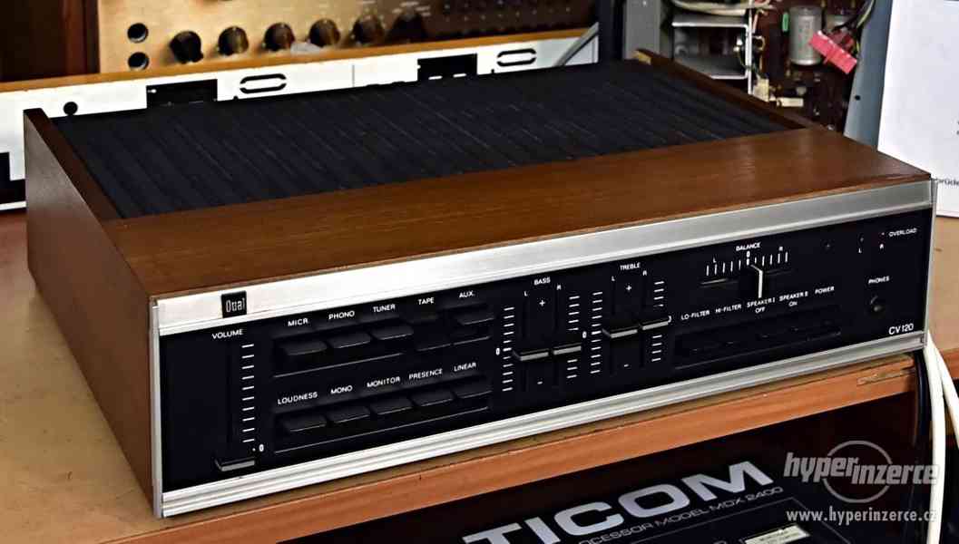 Dual CV 120 stereo zesilovač Německo 1974 - foto 1