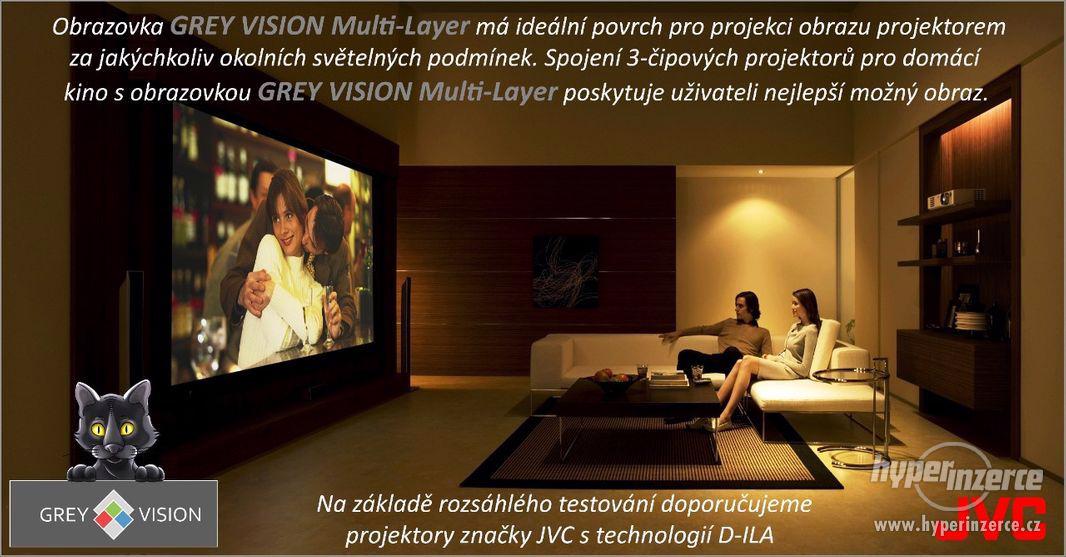 Projekční obrazovka GREY VISION Multi-Layer - foto 1