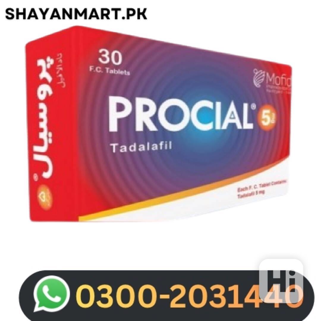 Procial 5mg Tadalafil Tablets in Mingora=0300-20`31`440. - foto 1