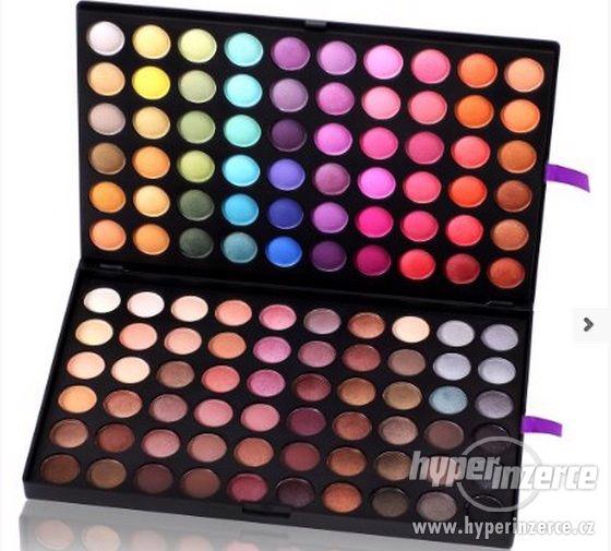 !!! Profi paleta očních stínů - 120 barev / odstínů !!! - foto 1