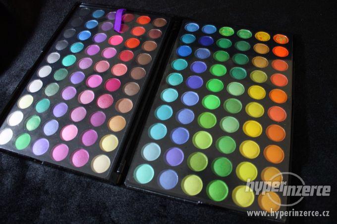 !!! Profi paleta očních stínů - 120 barev / odstínů !!! - foto 3