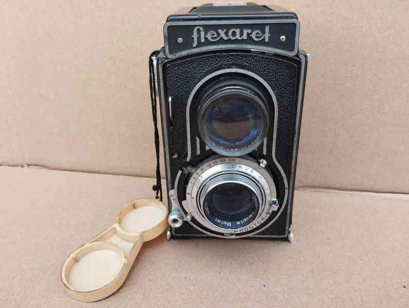 Starý fotoaparat FLEXARET - dekorace, do sbírky atp. - foto 9