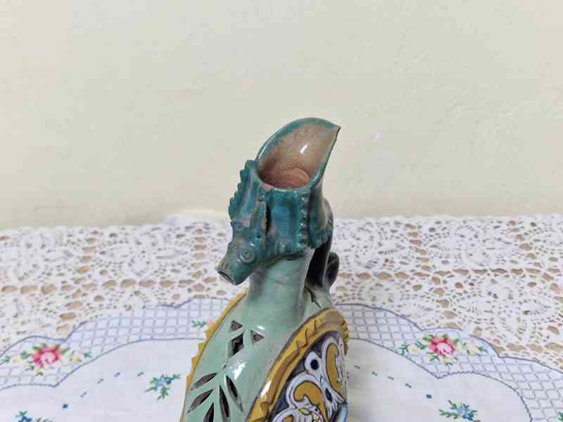 Velmi starý zajímavý fajánsový Džbán - foto 3