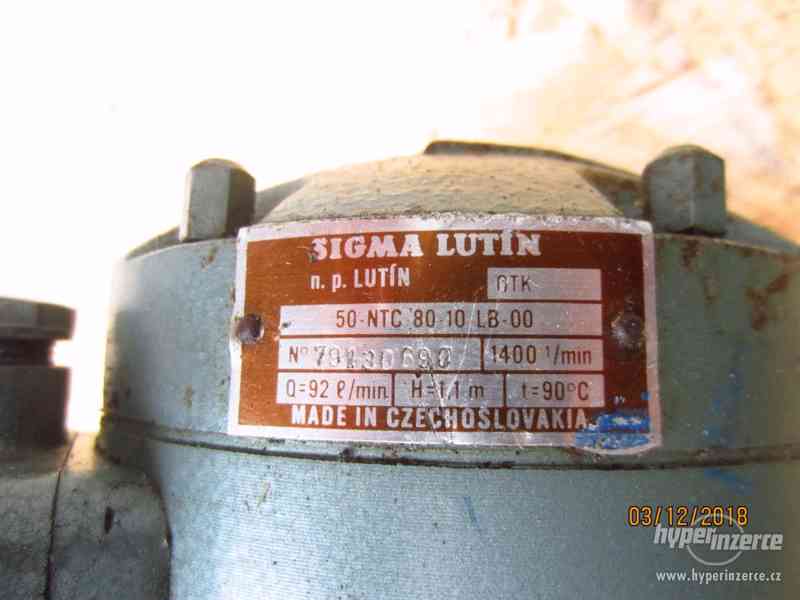 Čerpadlo Sigma Lutín 50 NTC 80 10 na opravu. - foto 3