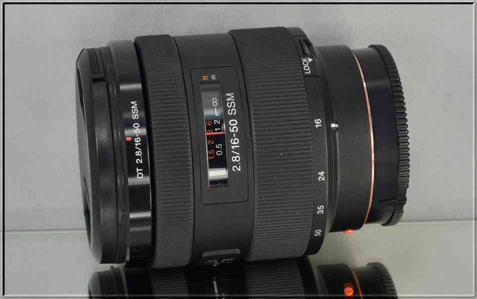 Sony DT 16-50mm 1:2.8 SSM (SAL 1650) **APS-C zoom, A-mount - foto 5