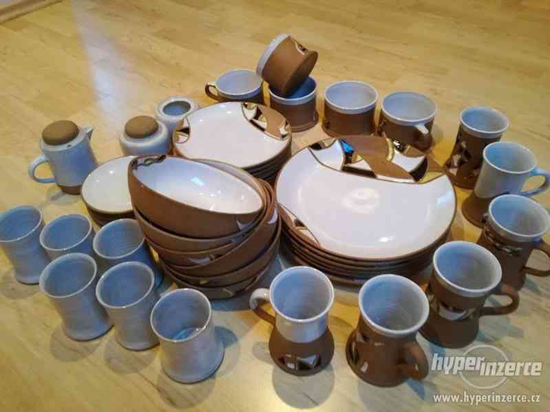 keramické talířě-jídelní sada-servis 45ks - foto 2