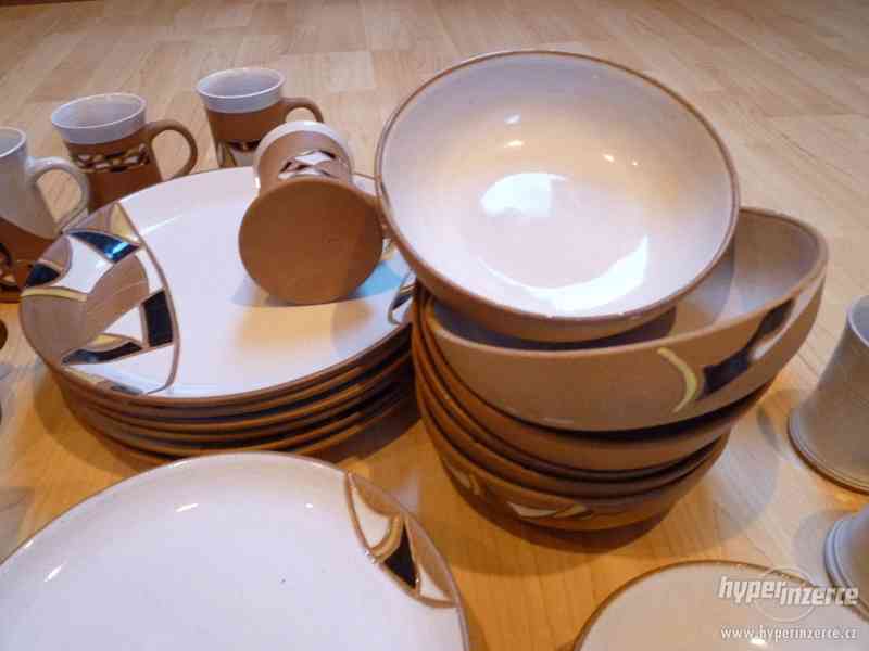 keramické talířě-jídelní sada-servis 45ks - foto 3