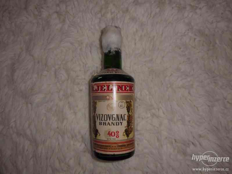 stará lahev Vizovgnac Brandy - foto 2