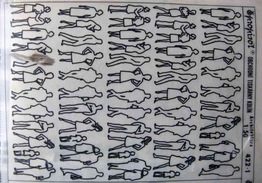 Propisot (suché propisovací obtisky) z 80.let - foto 3