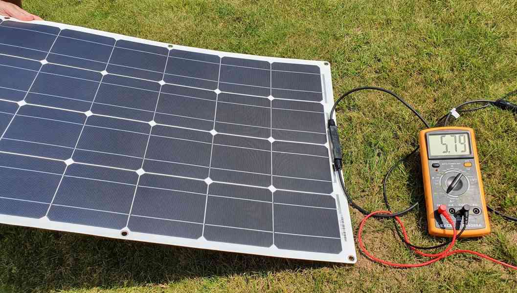 Solární panel fotovoltaický flexibilní 100W - foto 3