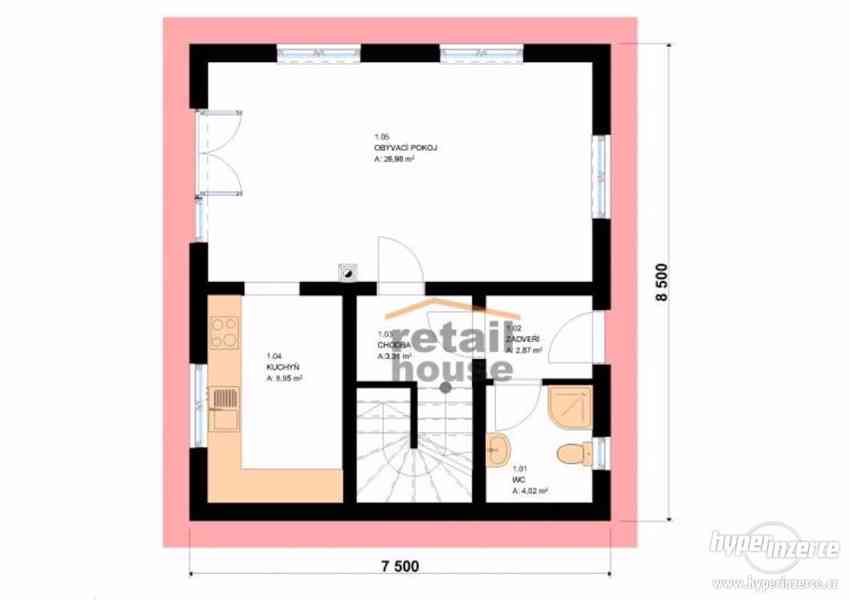 Rodinný dům Pegas New 2016, 5+kk, 97 m2 - foto 7