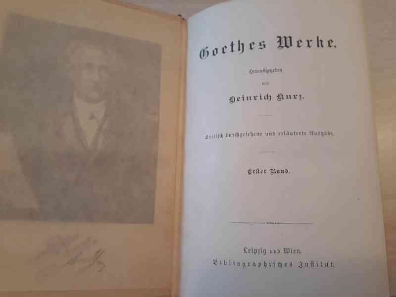  Goethes Werke (Heinrich Kurz) - Goethovo dílo - 12 svazků  - foto 7